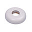 GoodHome DECOR 10 Wooden White Pipe collar (Dia)16mm, Pack of 2