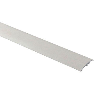 GoodHome DECOR 105 White Concrete effect Threshold (L)93cm
