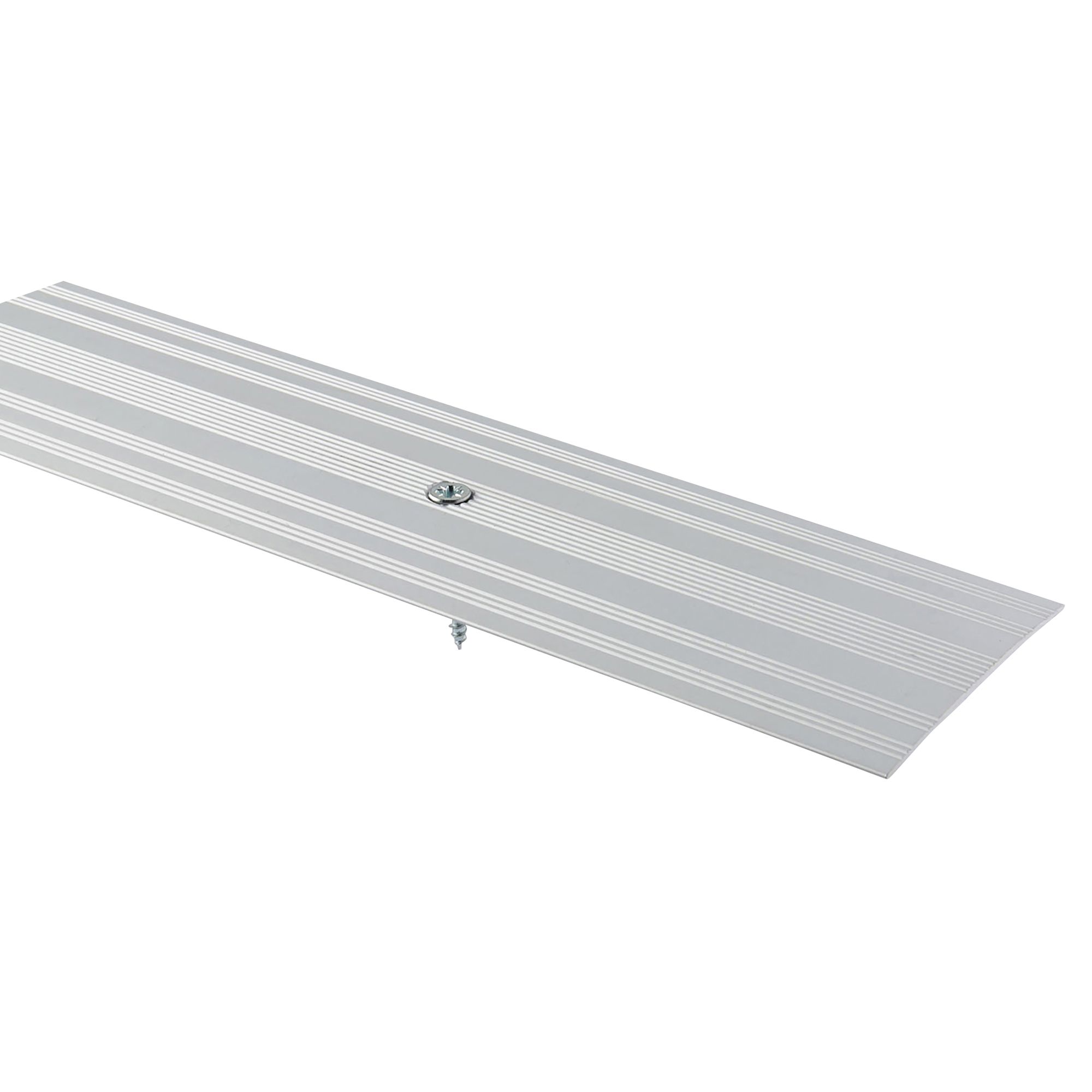 GoodHome DECOR 15 Silver effect Cover strip (L)180cm