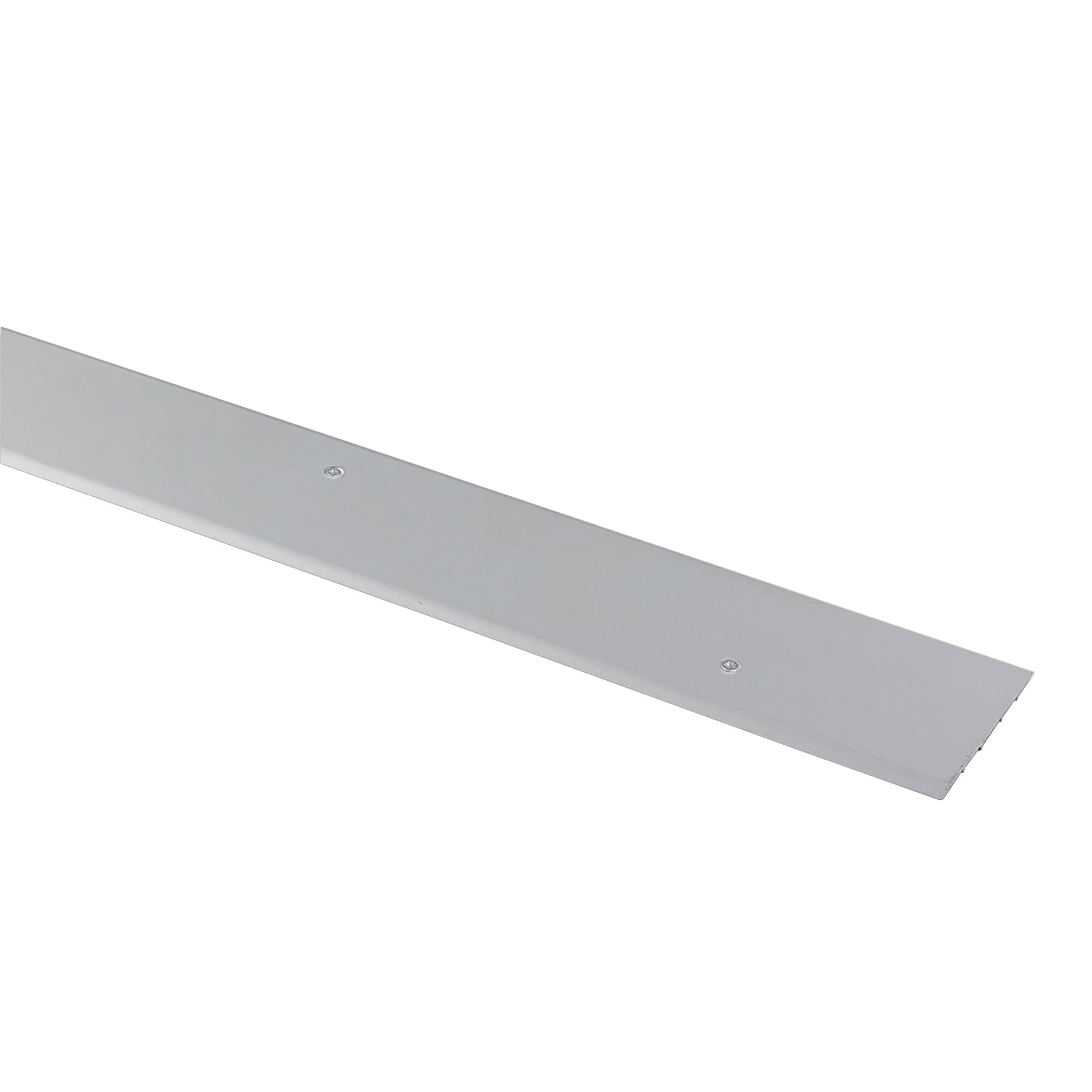 GoodHome DECOR 15 Silver effect Cover strip (L)180cm