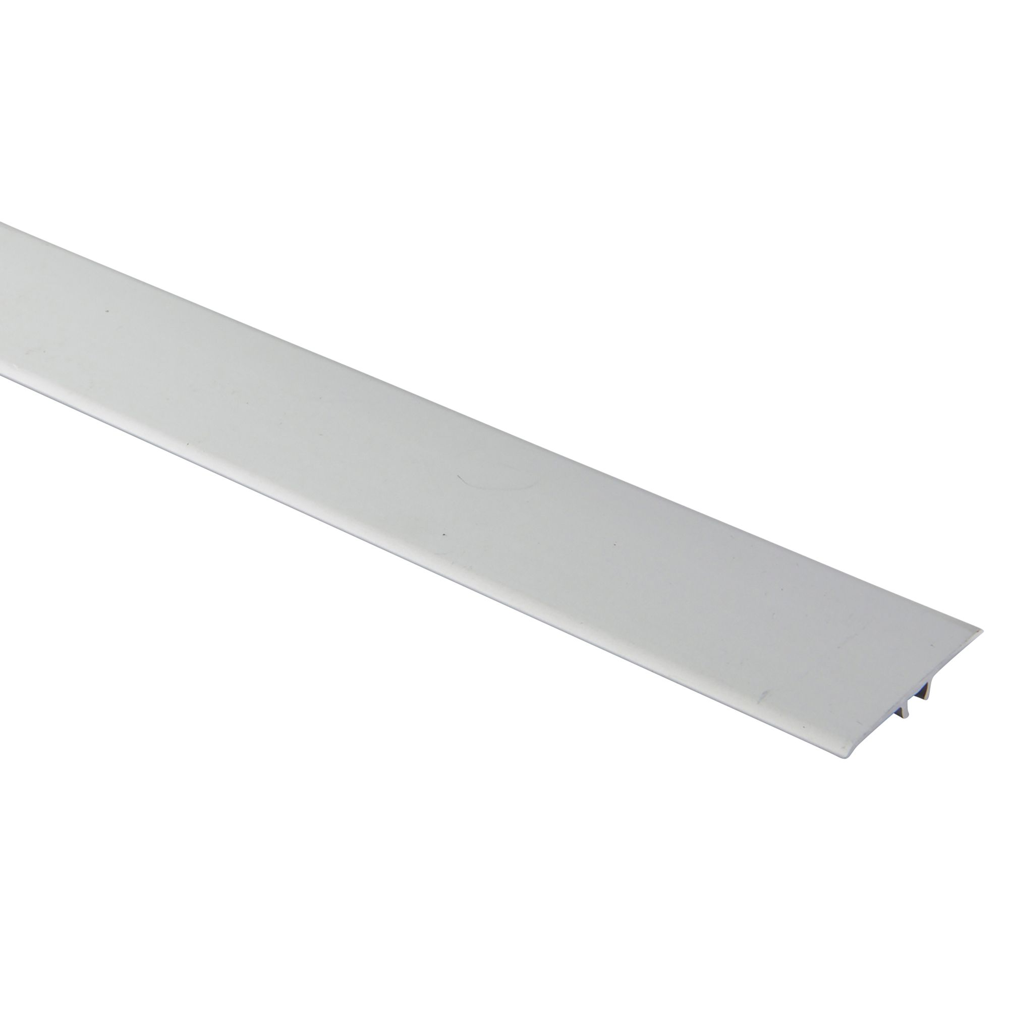 GoodHome DECOR 15 Silver effect Threshold (L)180cm