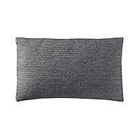 GoodHome Digga Black Geometric Indoor Cushion (L)30cm x (W)50cm