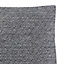 GoodHome Digga Black Geometric Indoor Cushion (L)30cm x (W)50cm