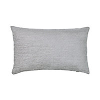 GoodHome Digga Grey Diamond Indoor Cushion (L)50cm x (W)50cm