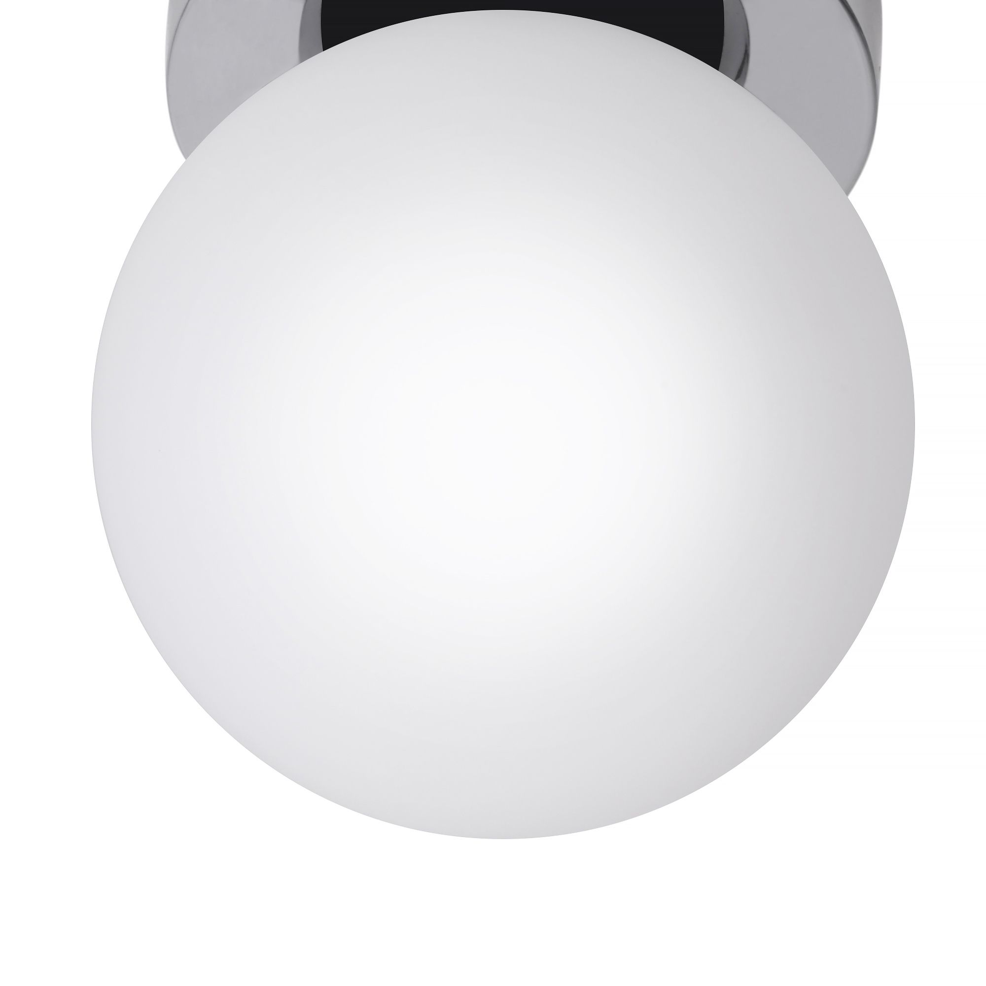 GoodHome Dorres White, silver Chrome effect Ceiling light
