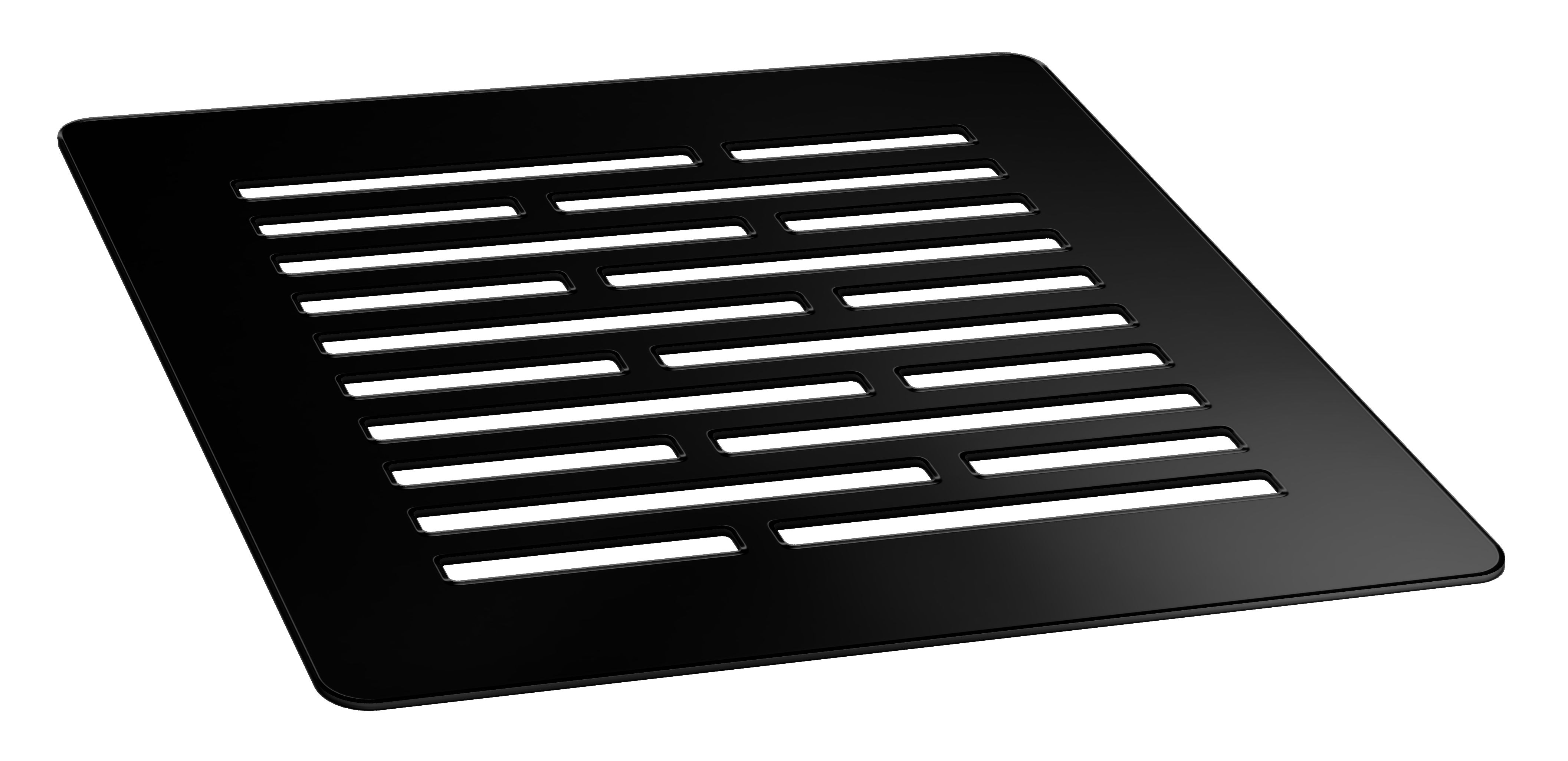 GoodHome Douro Matt Black Rectangular Reversible drainer Shower tray (L)1200mm (W)900mm (H) 30mm
