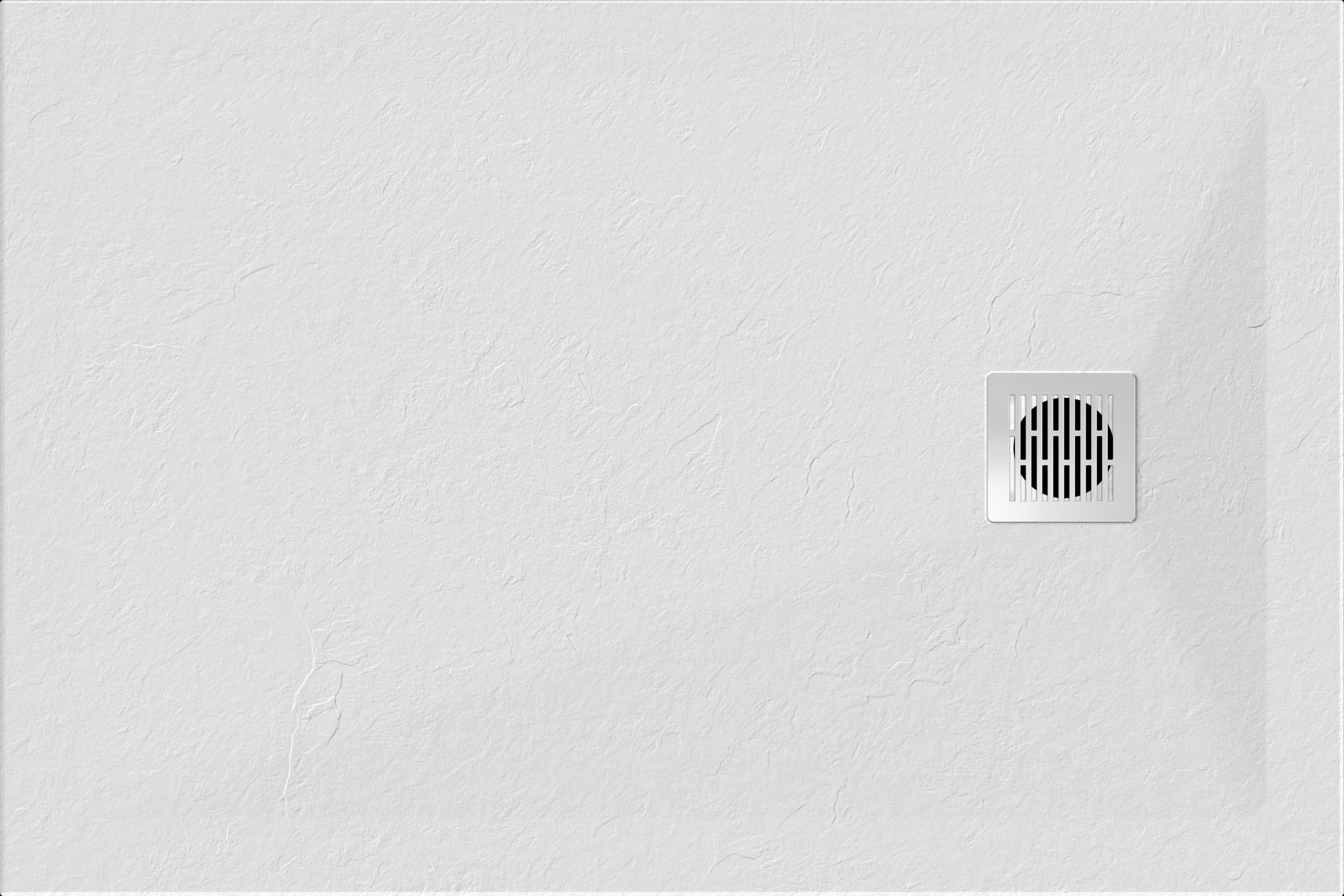 GoodHome Douro Matt White Rectangular Reversible drainer Shower tray (L)1200mm (W)900mm (H) 30mm