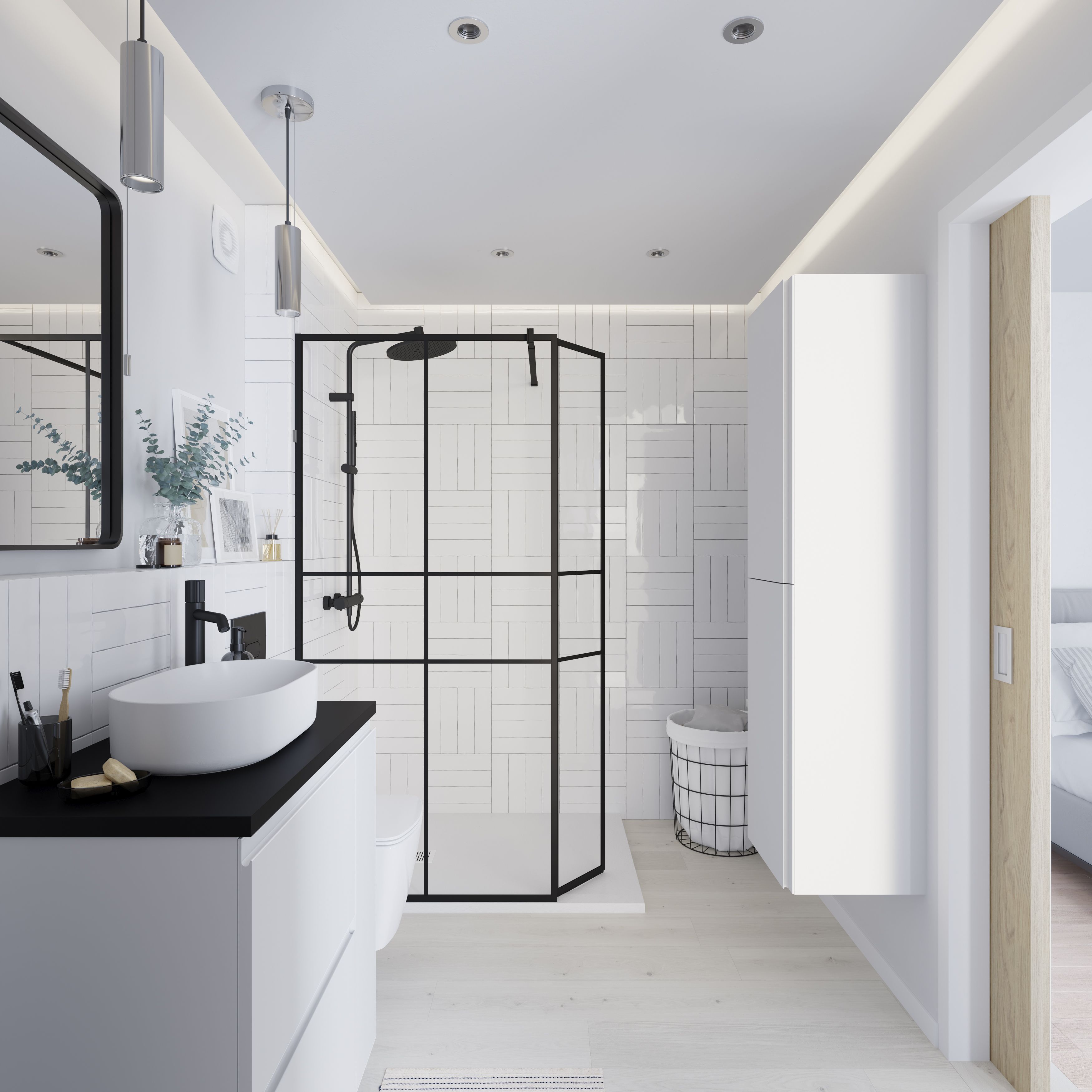 GoodHome Douro Matt White Rectangular Reversible drainer Shower tray (L)1200mm (W)900mm (H) 30mm