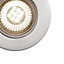 GoodHome Drexler Satin Nickel effect Fixed LED Fire-rated Neutral white Downlight IP65, Pack of 10