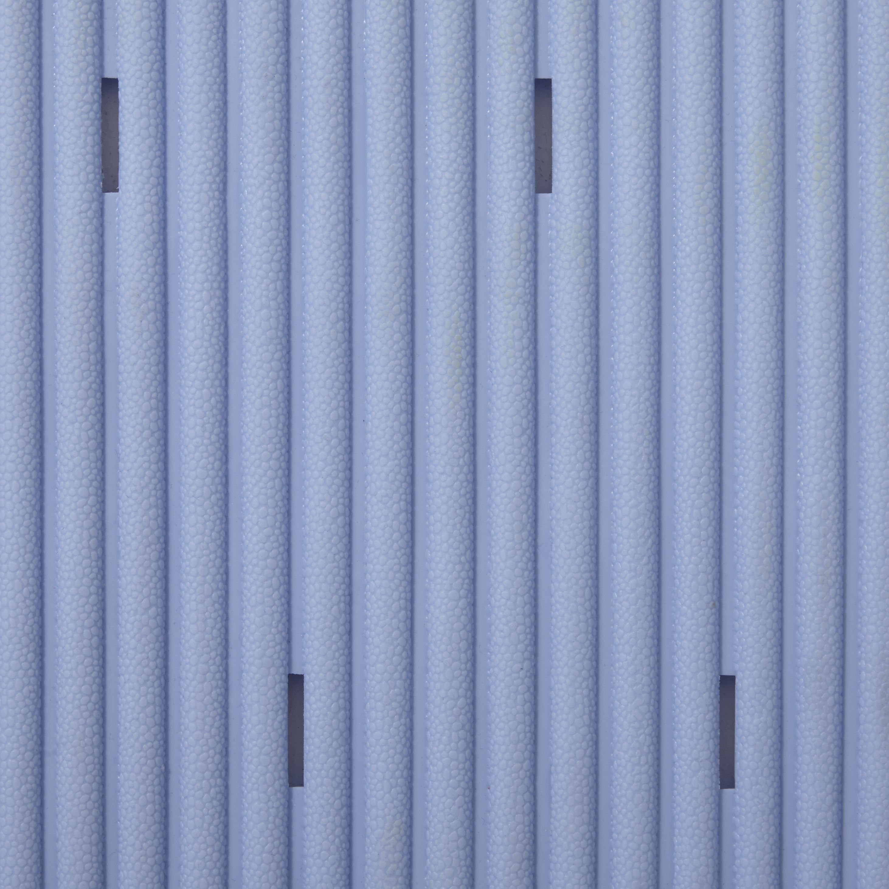 GoodHome Drina Blue Polyamide (PA), polyethylene (PE) & polypropylene (PP) Ridged Anti-slip Bath & shower mat (L)690mm (W)360mm