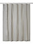 GoodHome Drina Taupe Plain Shower curtain (H)200cm (W)180cm