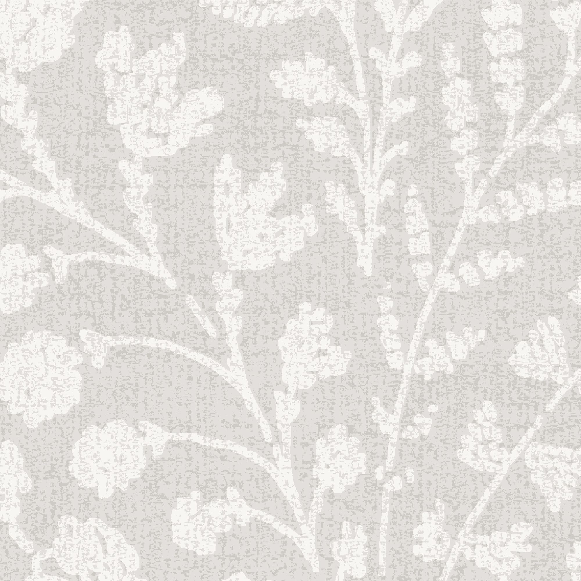 GoodHome Dryade Grey Leaves Textured Wallpaper