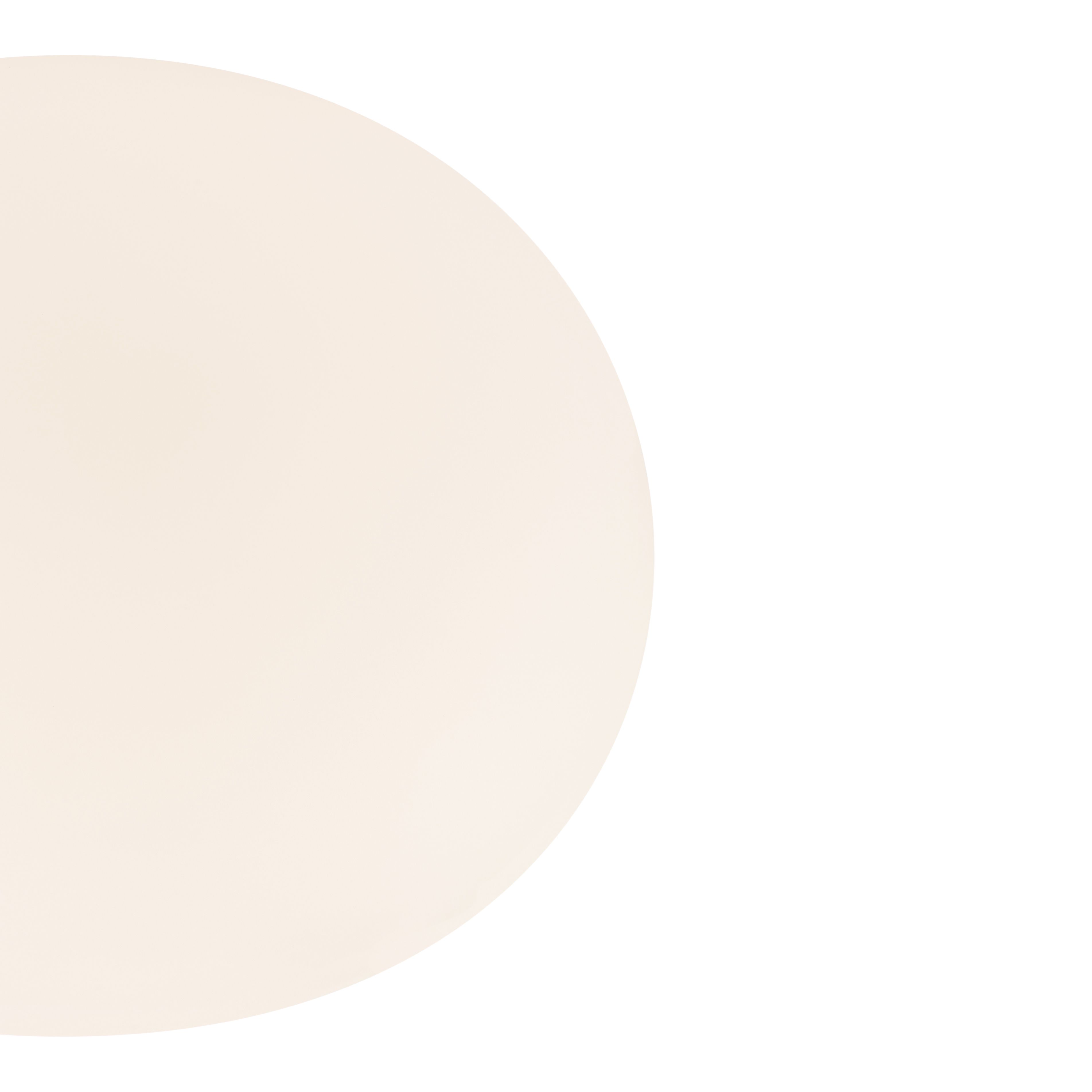 GoodHome Duffy Round Matt Metal & plastic White LED Ceiling light