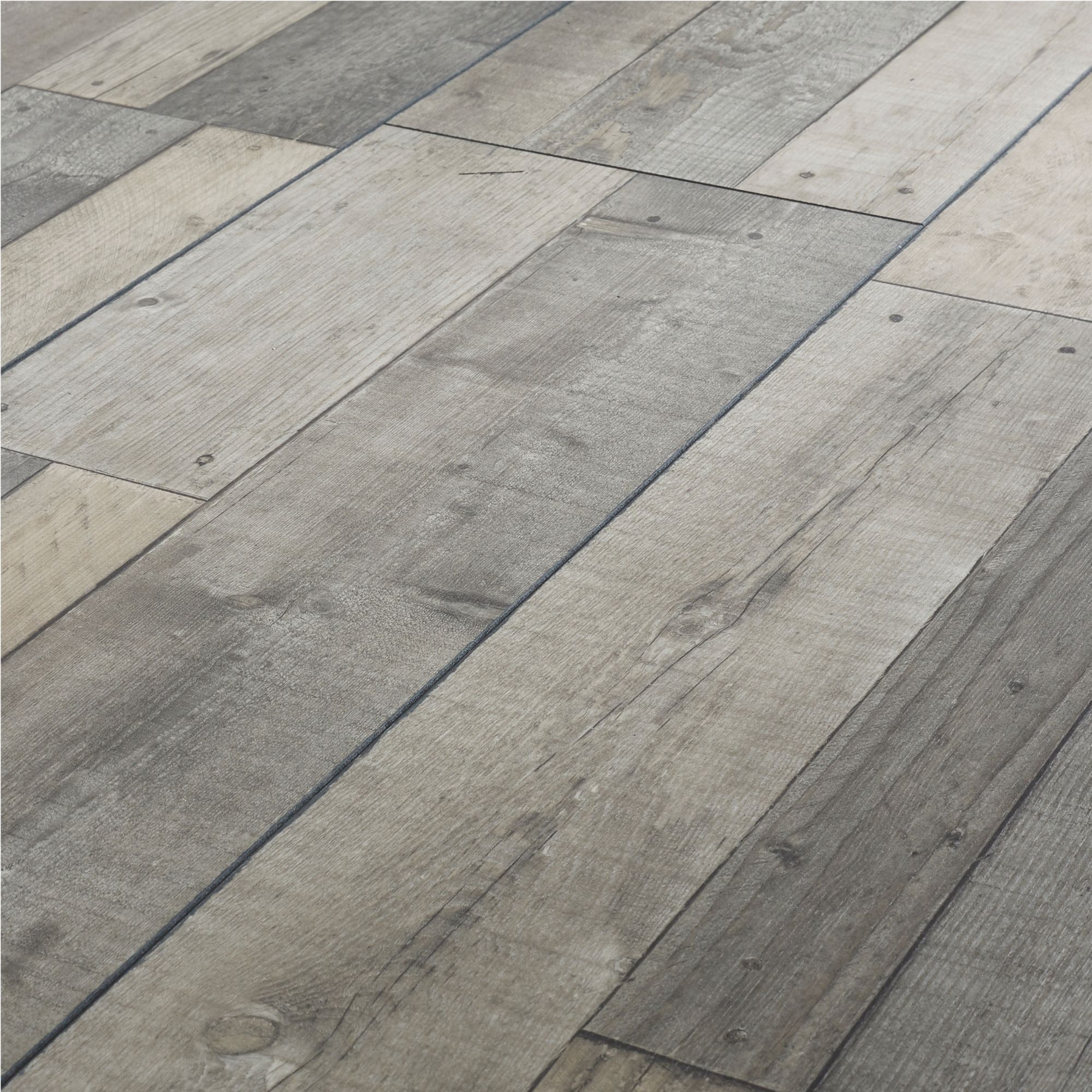 GoodHome Dunwich Grey wood Laminate Flooring, 2.18m²