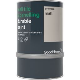 GoodHome Durable Artemisa Matt Wall tile & panelling paint, 750ml