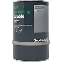 GoodHome Durable Beverly hills Metallic effect Wall tile & panelling paint, 750ml