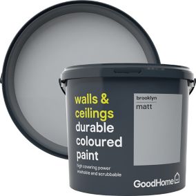 GoodHome Durable Brooklyn Matt Emulsion paint 5L