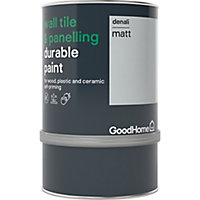 GoodHome Durable Denali Matt Wall tile & panelling paint, 750ml