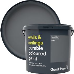 GoodHome Durable Hamilton Matt Emulsion paint 5L