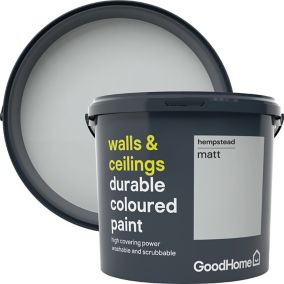 GoodHome Durable Hempstead Matt Emulsion paint 5L