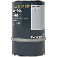 GoodHome Durable New haven Matt Floor & stair paint, 750ml