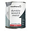 GoodHome Durable Pure Brilliant White Gloss Metal & wood paint, 750ml