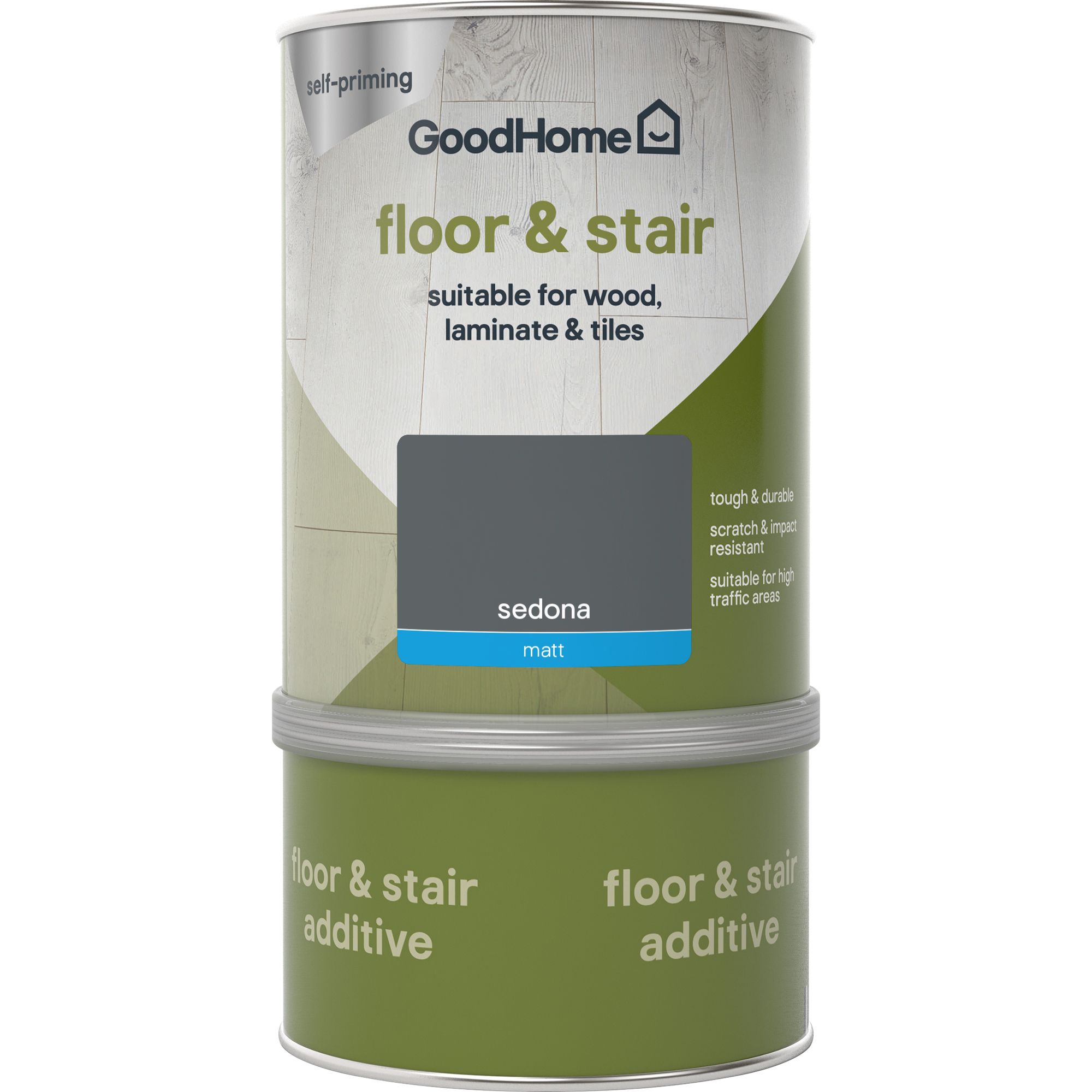 GoodHome Durable Sedona Matt Floor & stair paint, 750ml