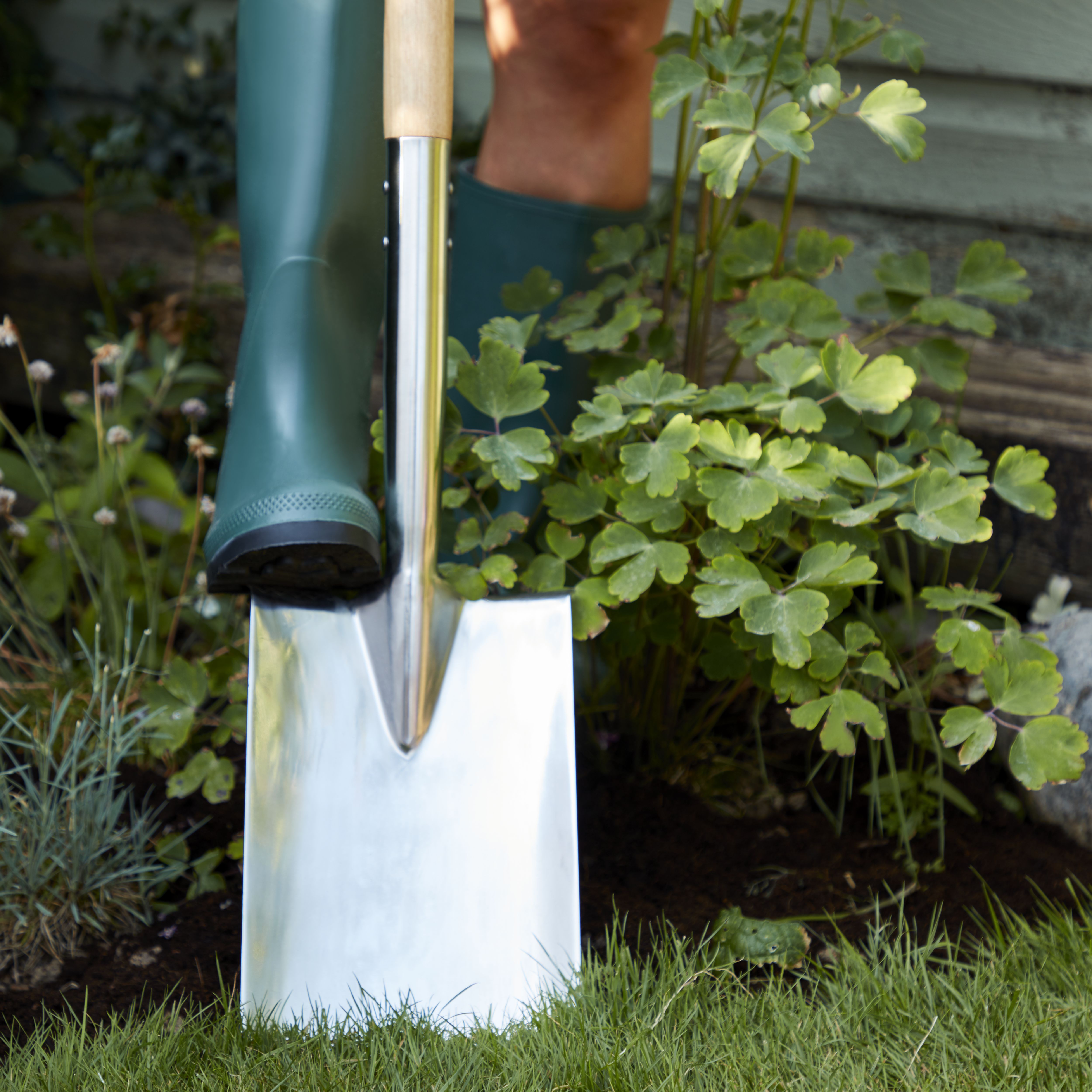 GoodHome Durum Metal Spade