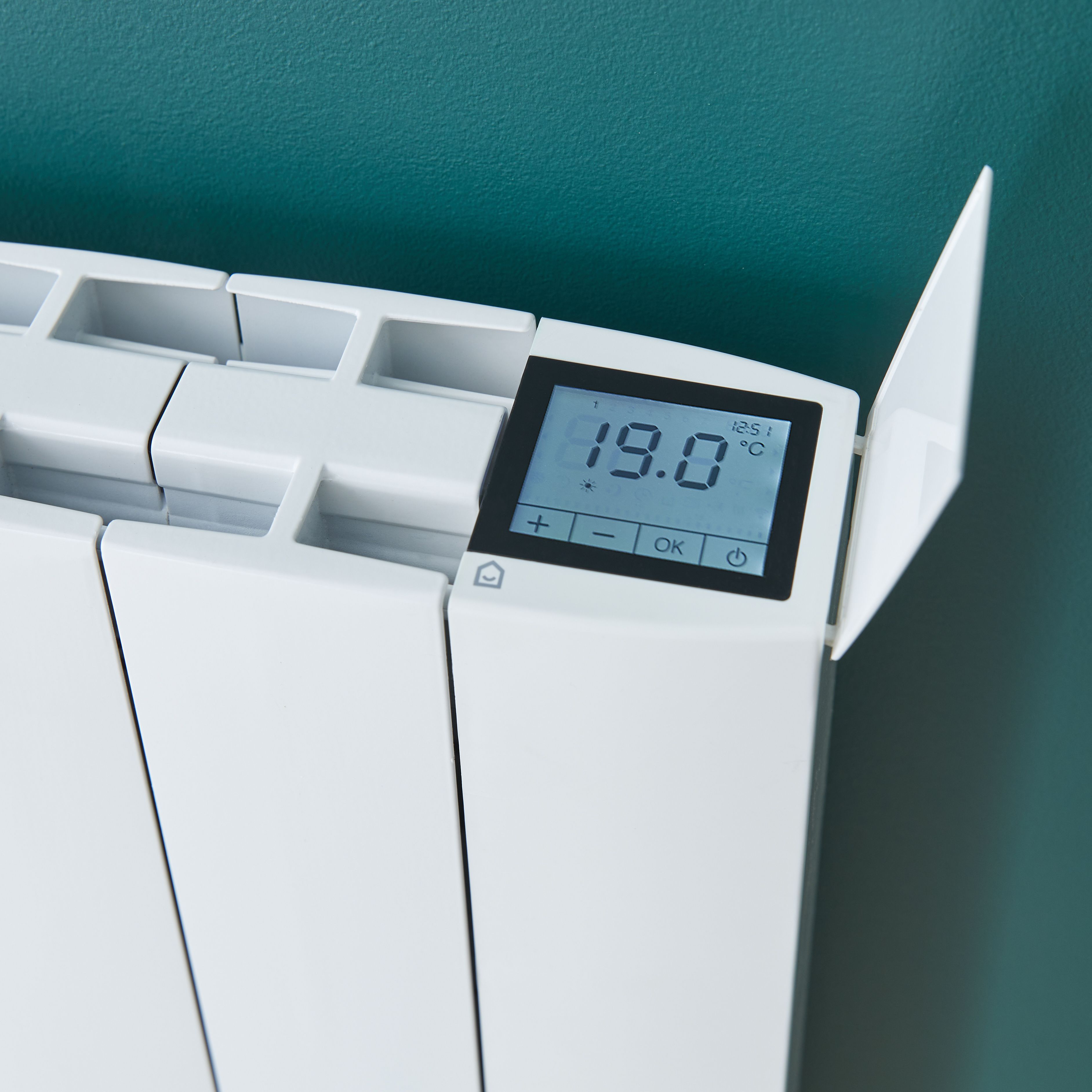 GoodHome Electric 1000W White Duben Heater