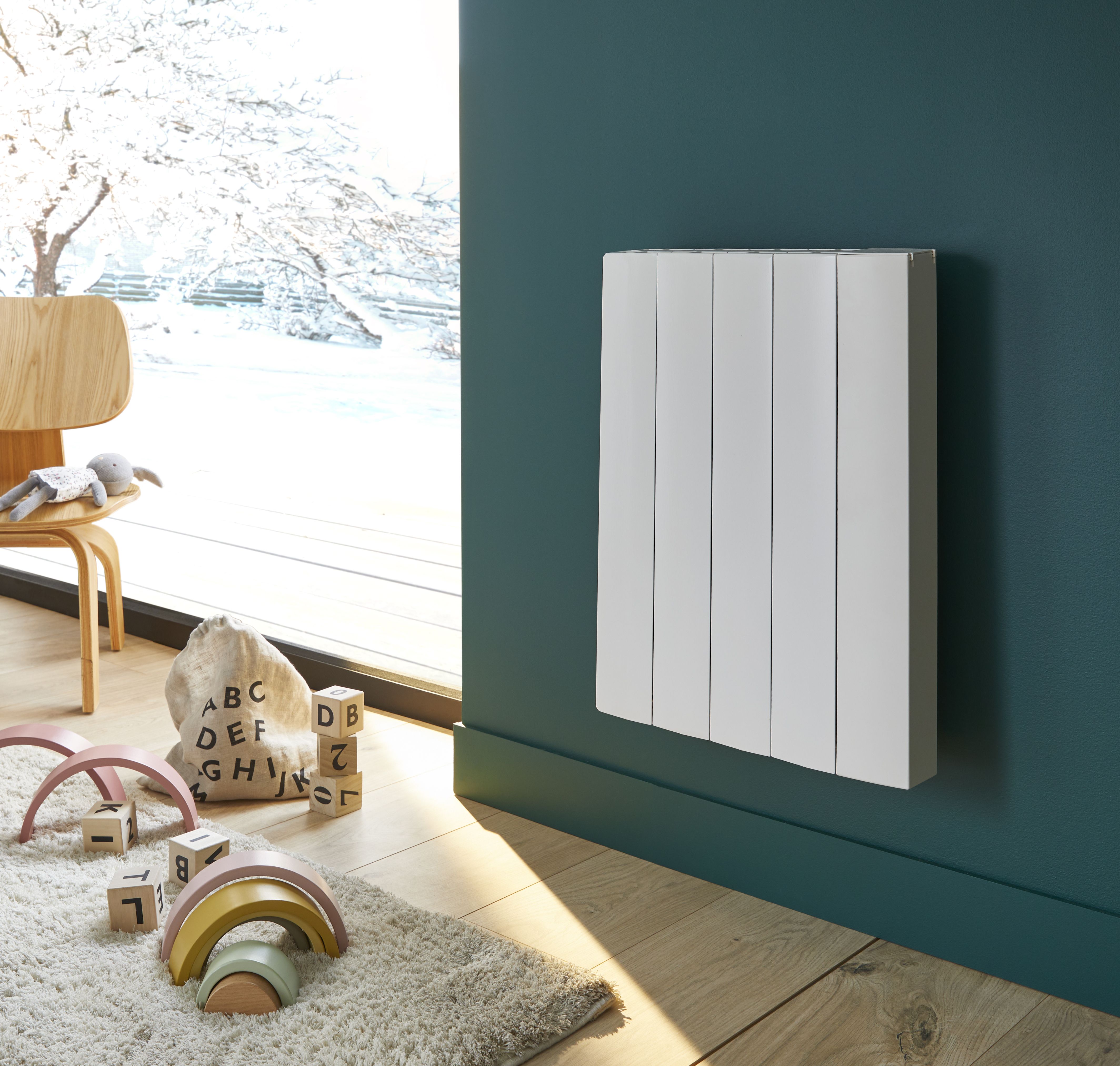 GoodHome Electric 2000W White Duben Heater