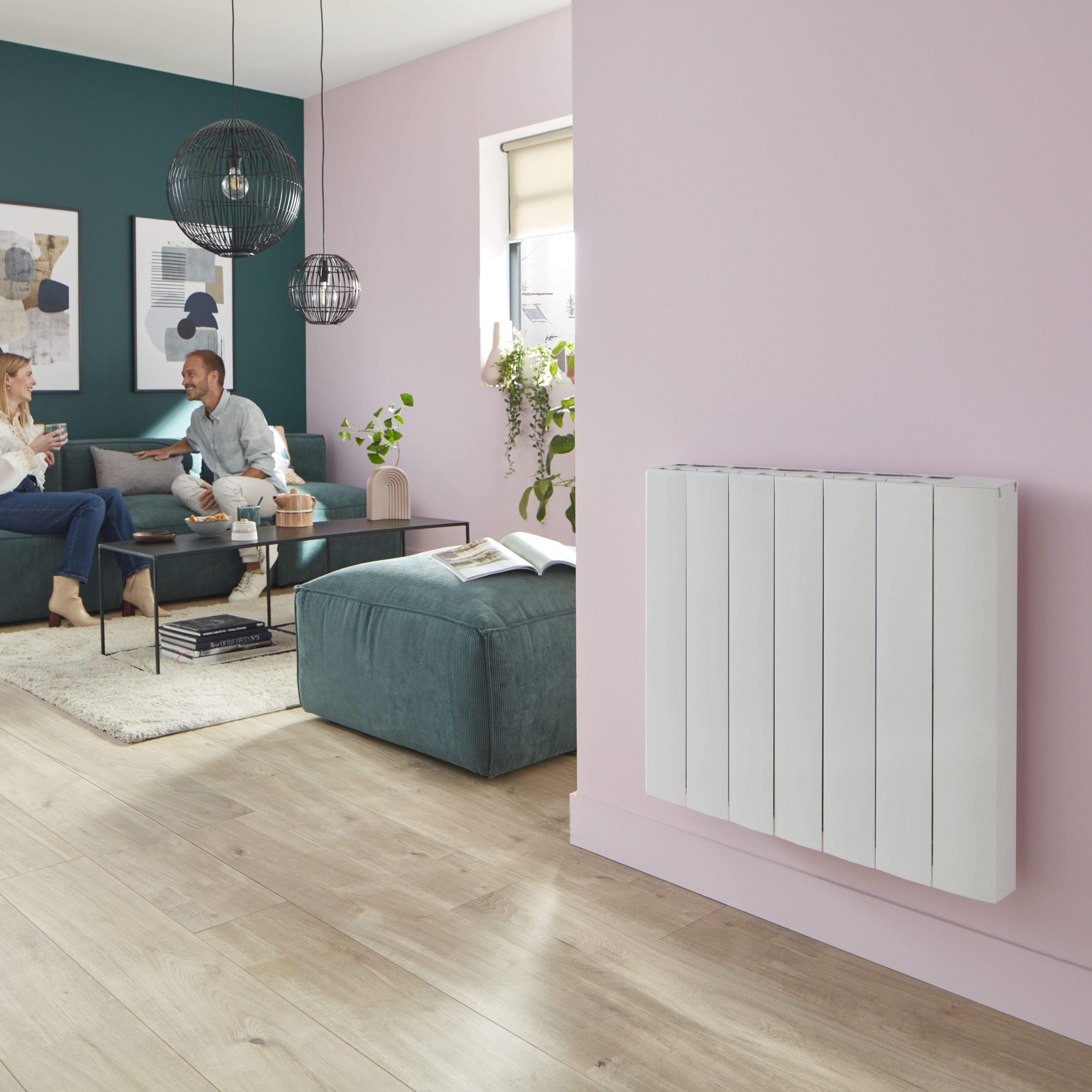 GoodHome Electric 2000W White Duben Heater