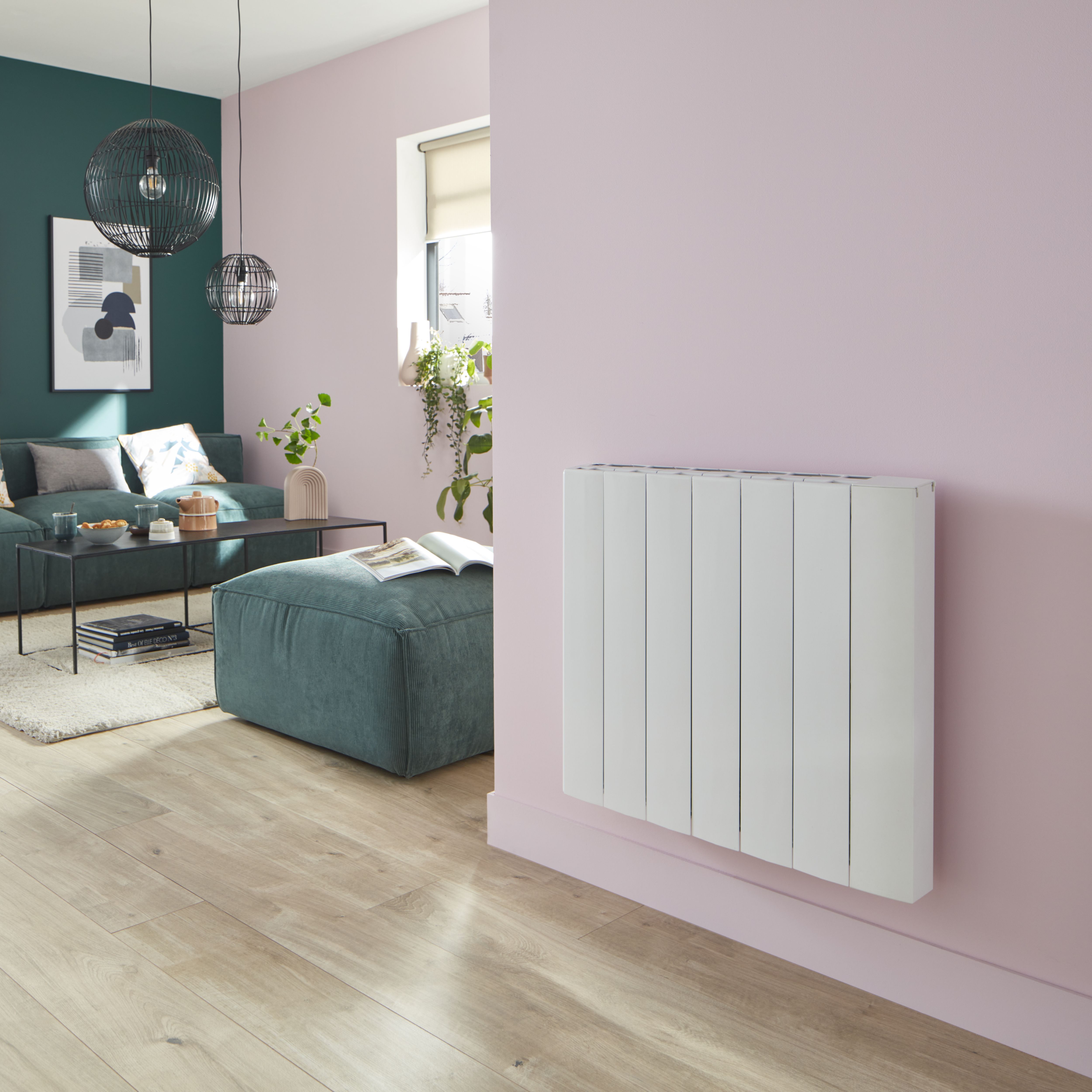 GoodHome Electric 2000W White Duben Heater