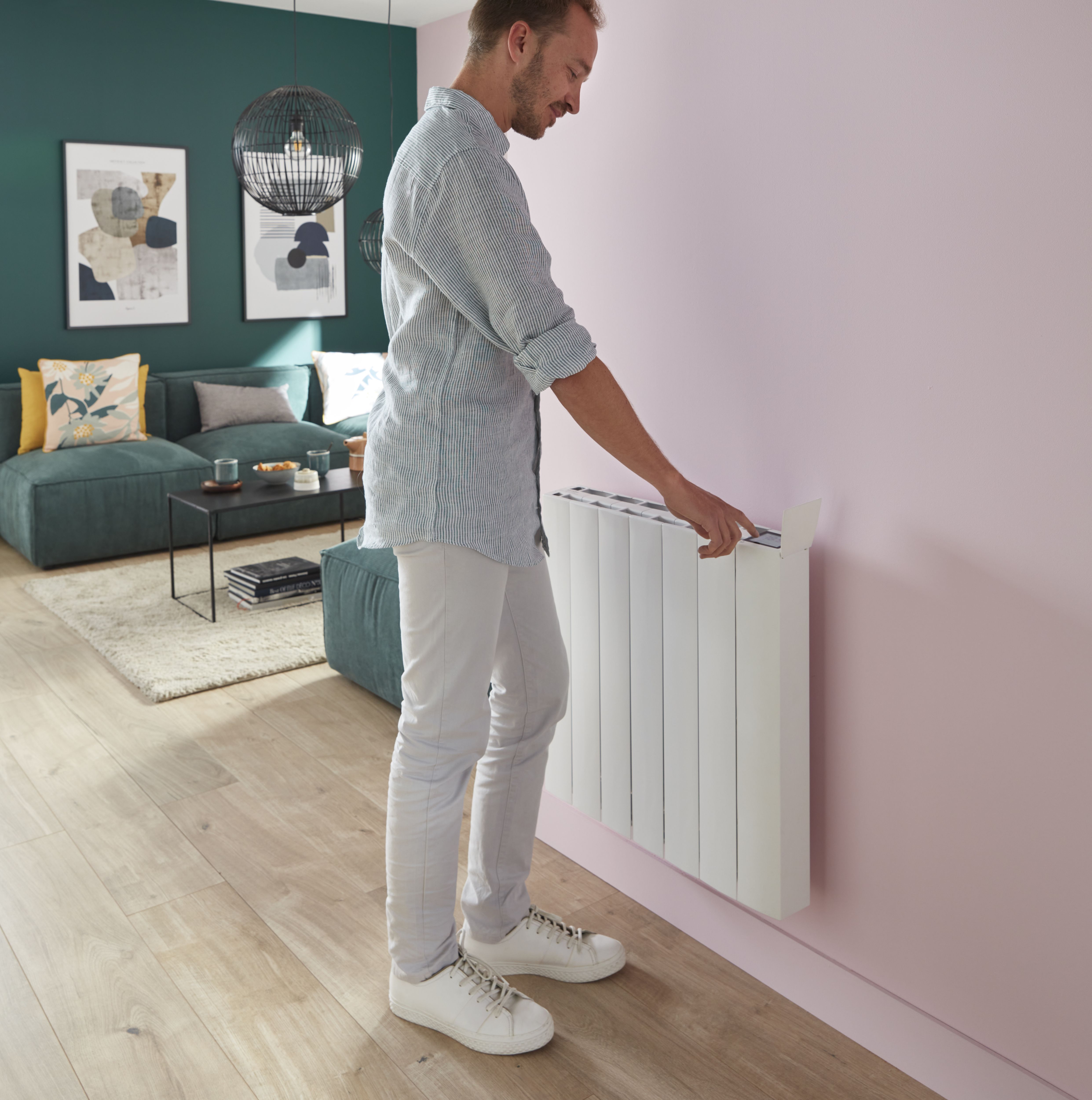 GoodHome Electric 2000W White Duben Heater