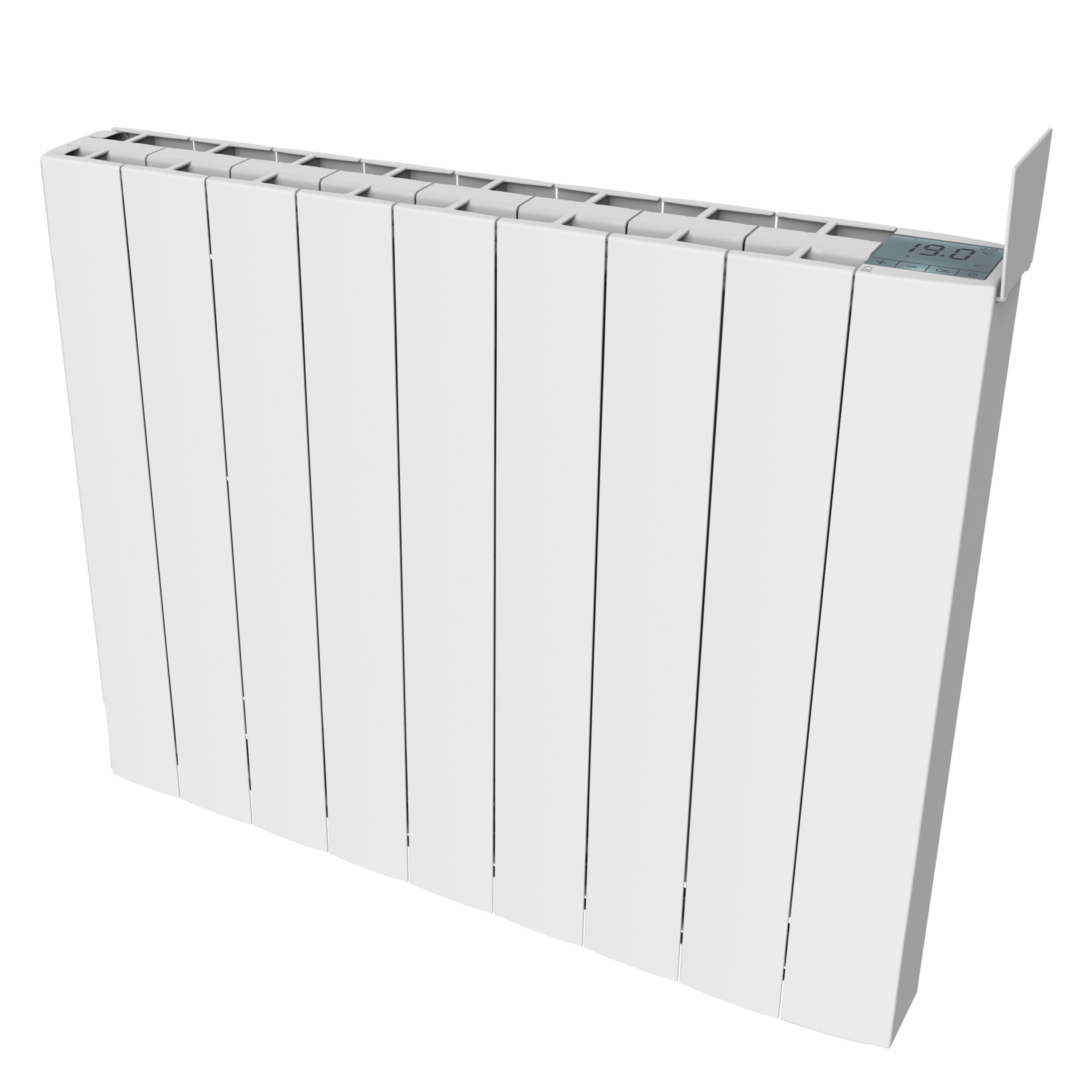 GoodHome Electric 2000W White Duben Heater