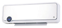 GoodHome Electric 2000W White & silver PTC Heater
