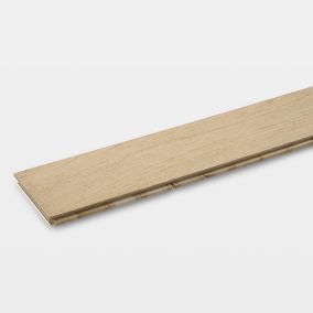 GoodHome Eslov Natural Oak Real wood top layer flooring, 1.94m² Pack