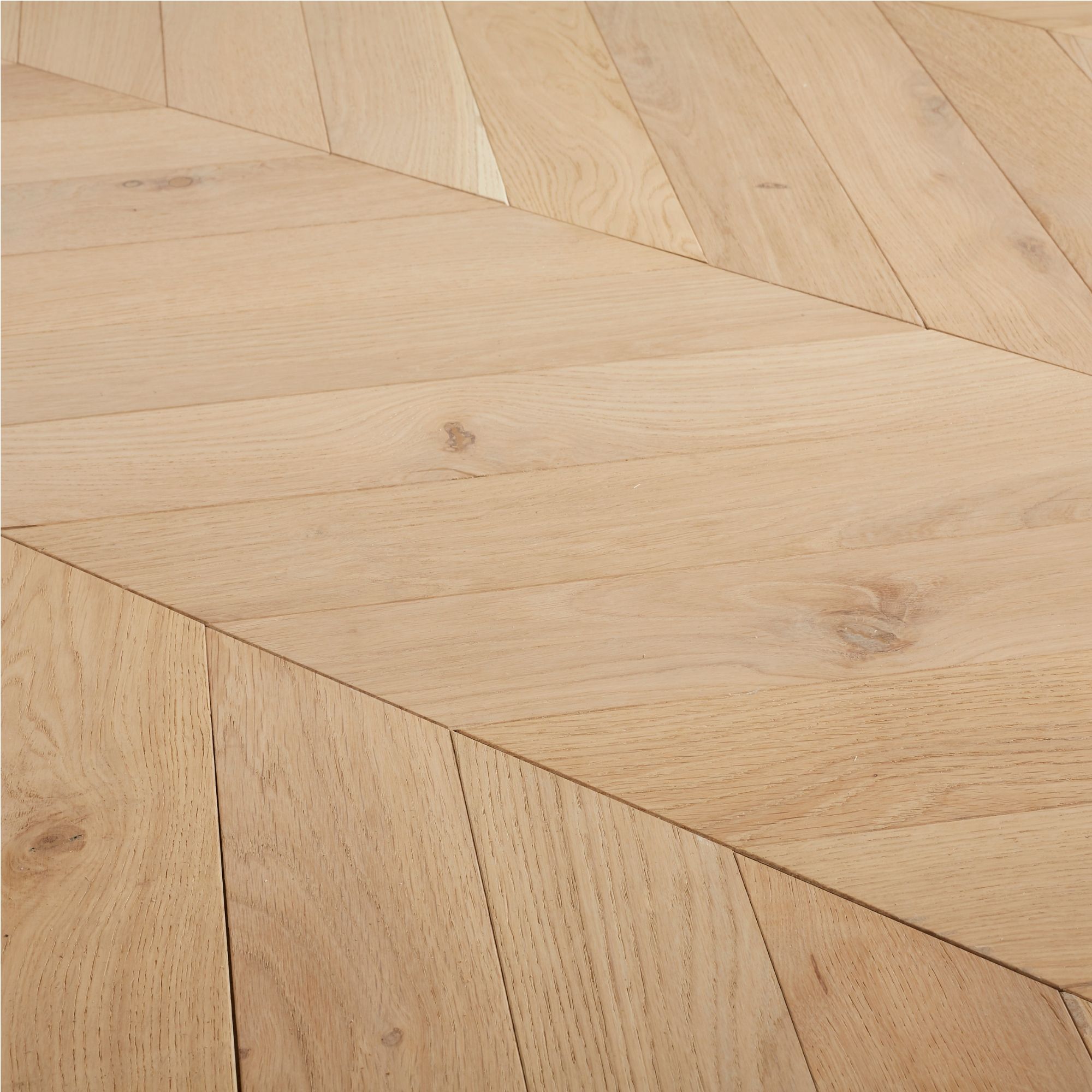 GoodHome Eslov Natural wood effect Oak & poplar Engineered Real wood top layer flooring, 1.75m² Pack of 36