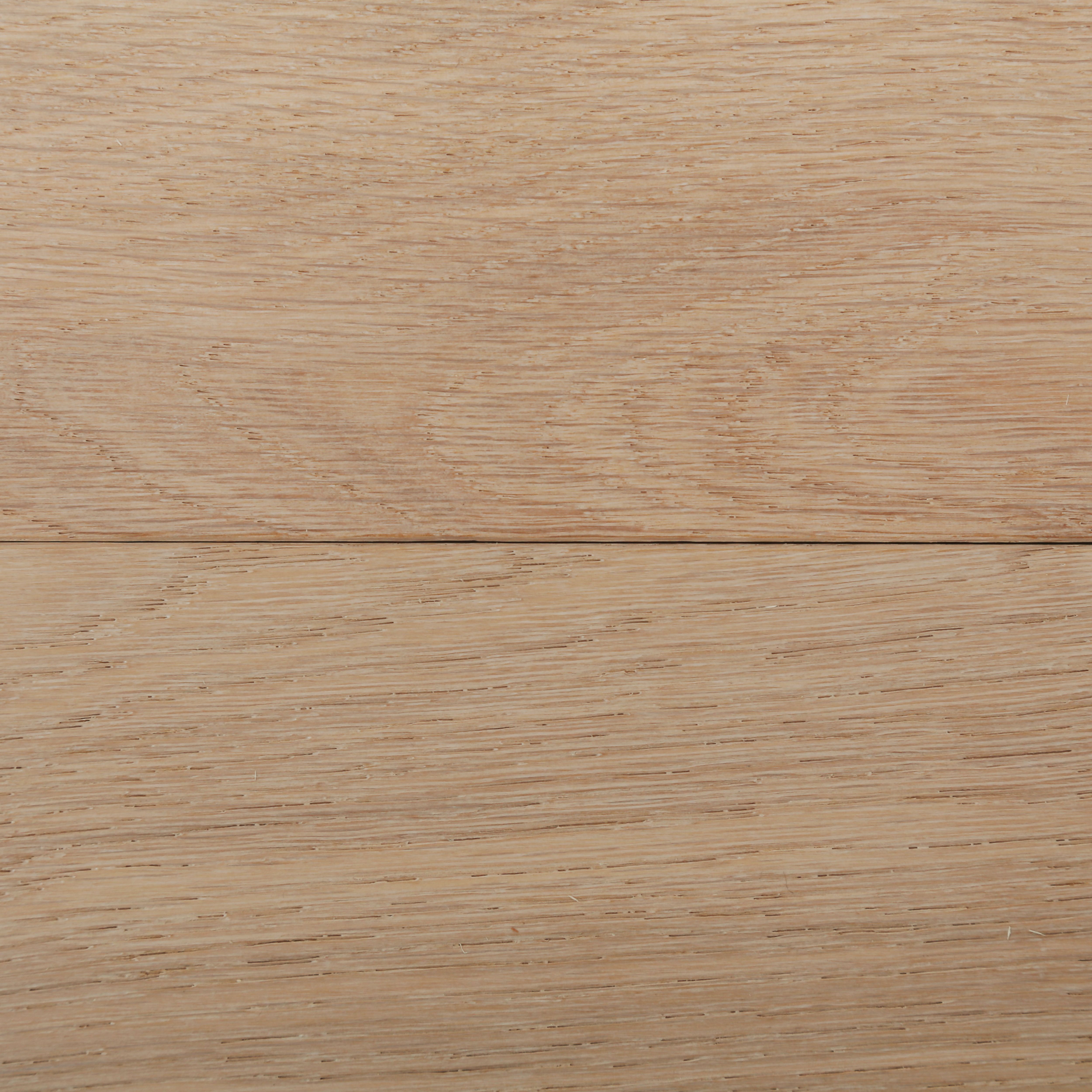 GoodHome Eslov Natural wood effect Oak & poplar Engineered Real wood top layer flooring, 1.75m² Pack of 36