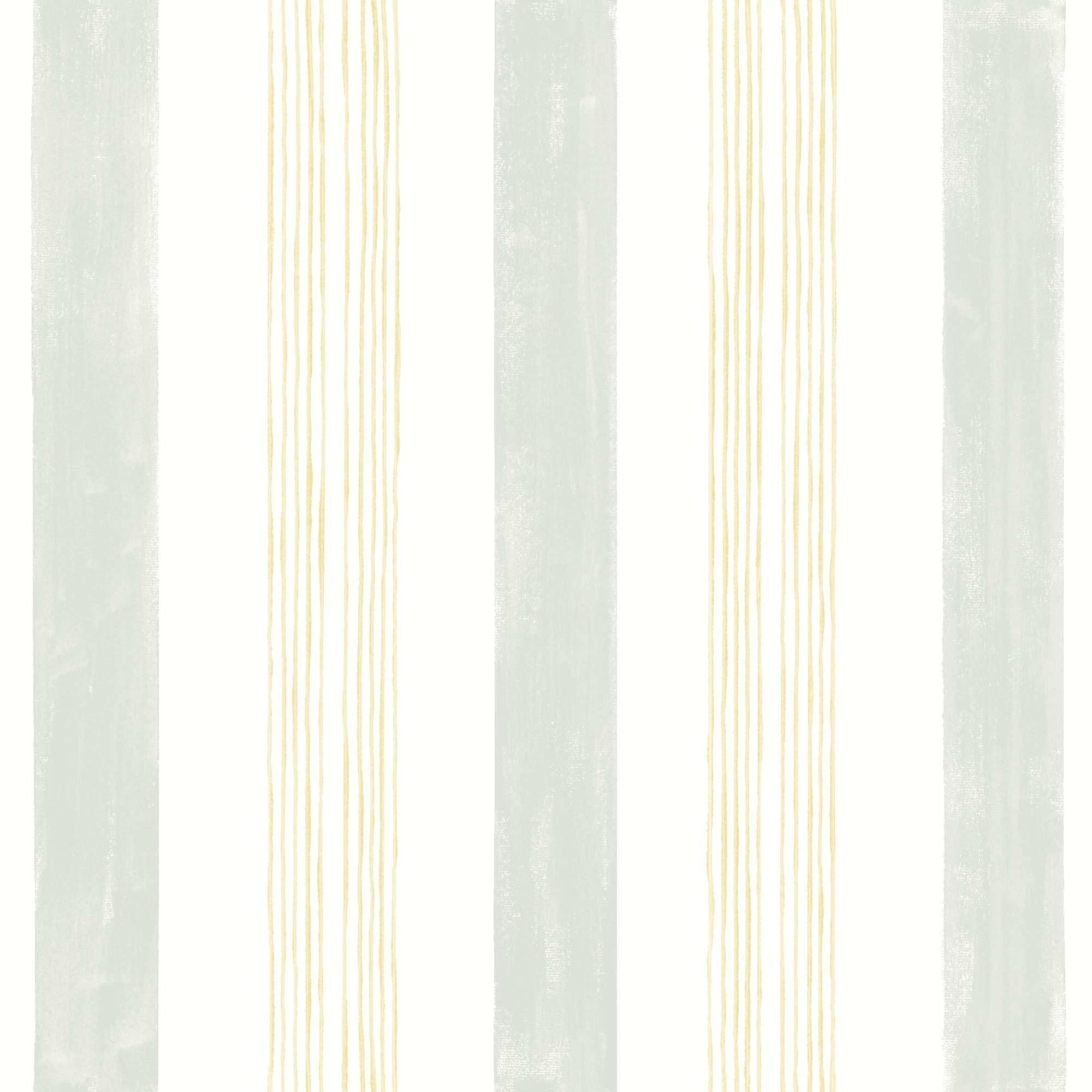 GoodHome Eulophia Grey & yellow Striped Textured Wallpaper Sample