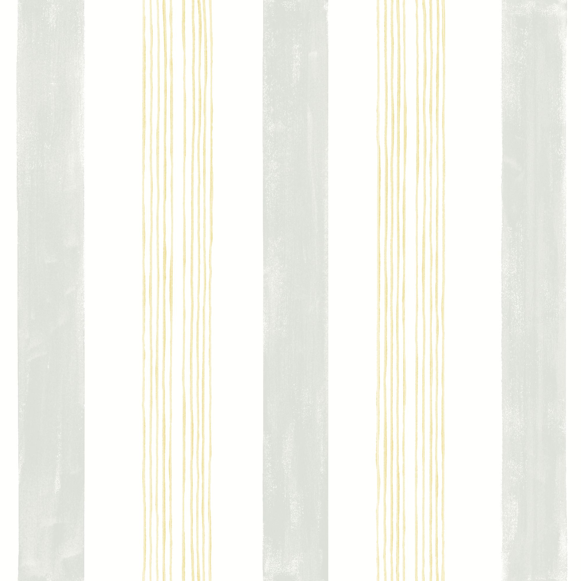 GoodHome Eulophia Grey & yellow Striped Textured Wallpaper