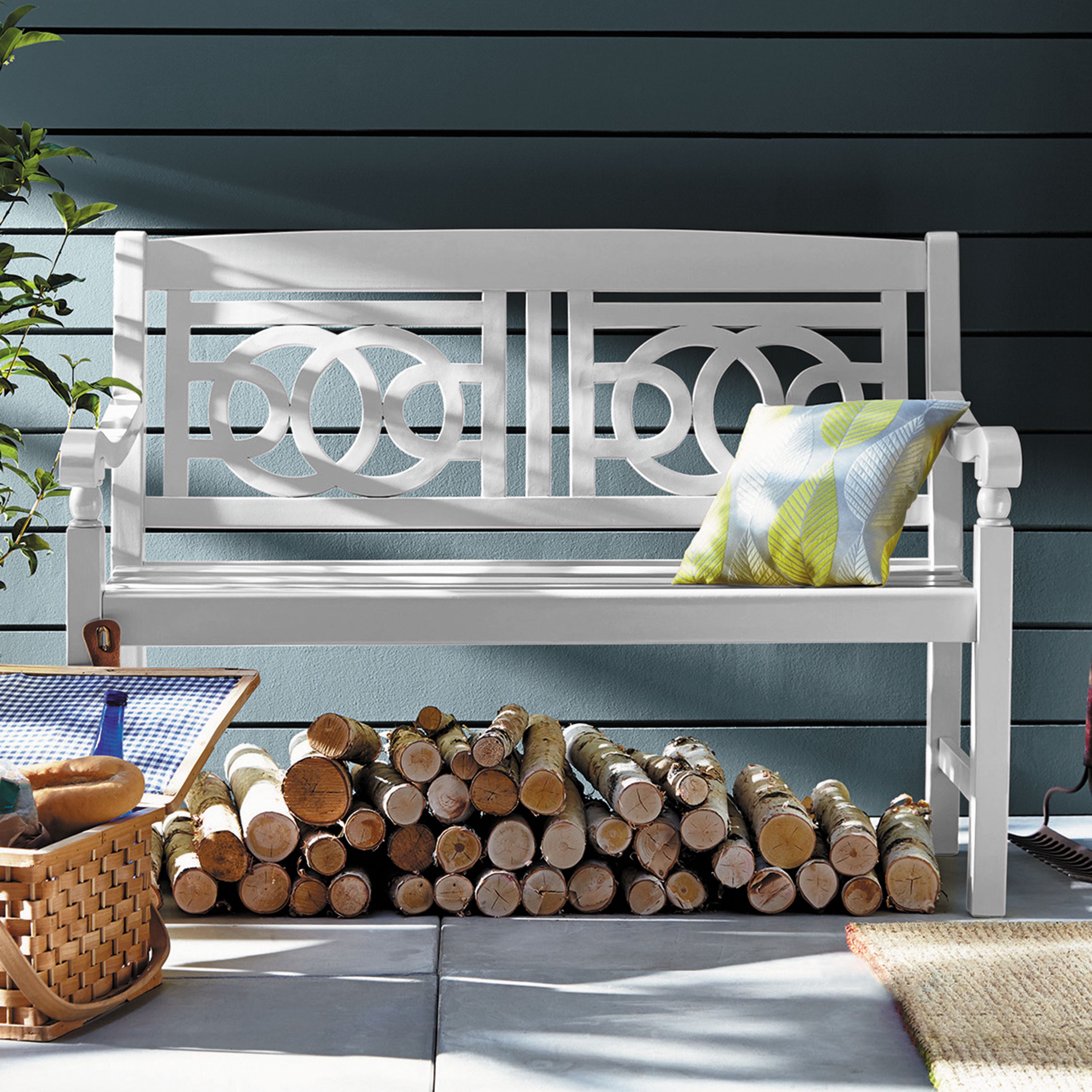 GoodHome Exterior Metal & wood Satinwood Emulsion, Base A, 1L