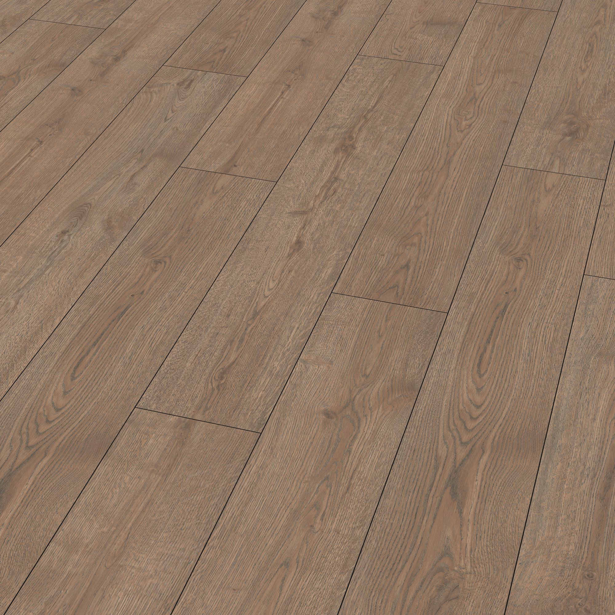 GoodHome Faversham Natural oak effect Structured Laminate Flooring, 1.99m²