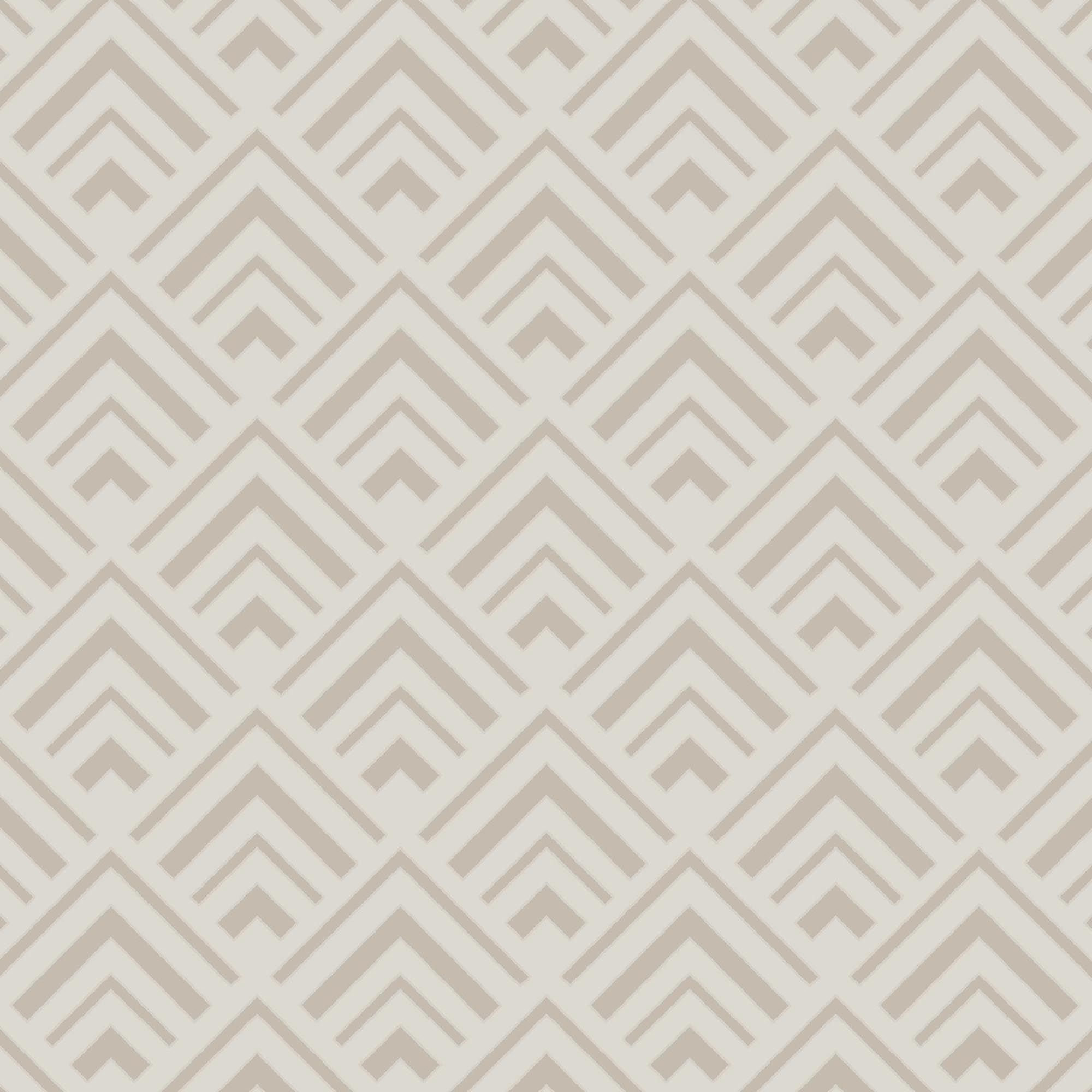 GoodHome Ficus Beige Gold effect Art deco Textured Wallpaper Sample