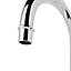 GoodHome Filbert Silver Chrome effect Kitchen Side lever Tap