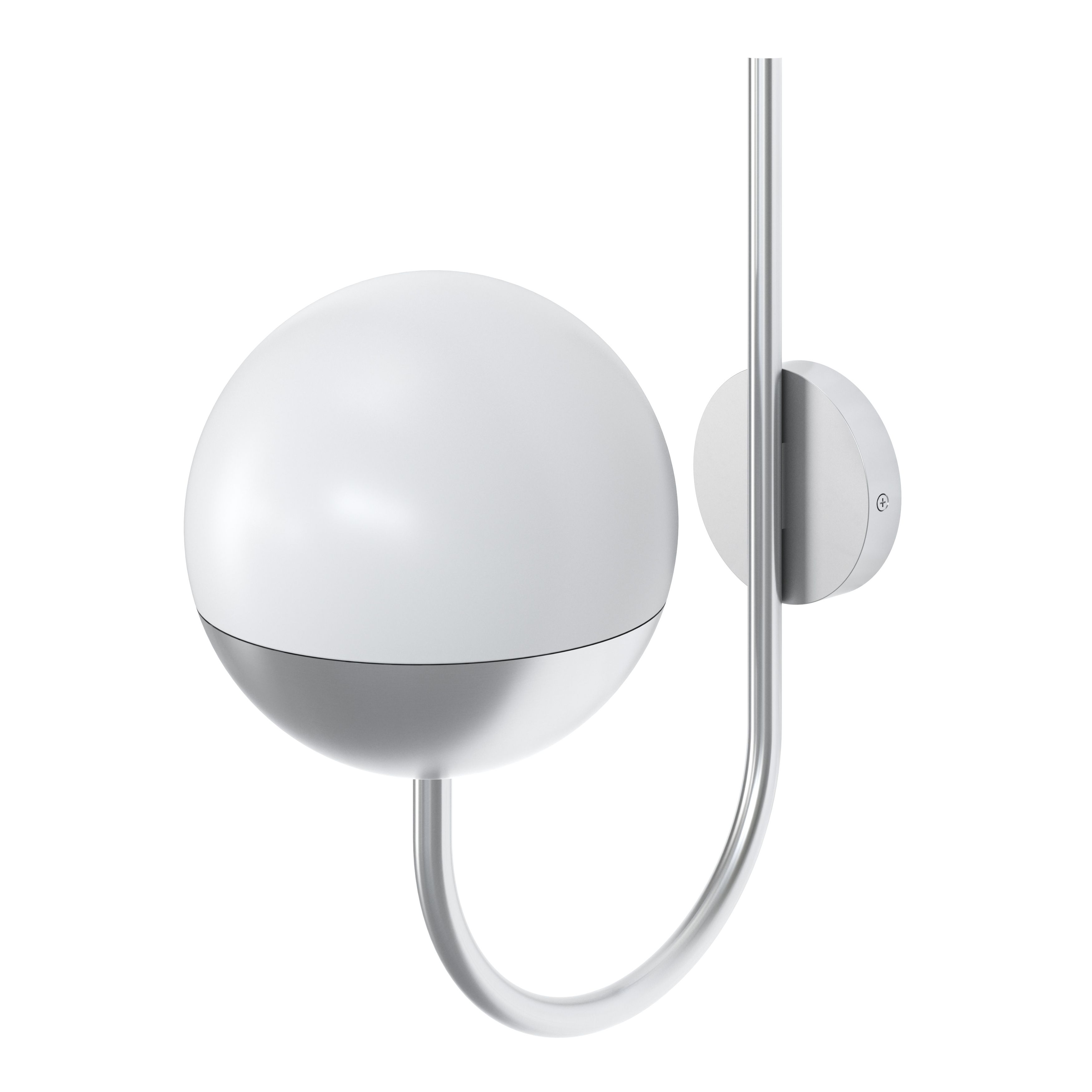 GoodHome Fixed Stainless steel Mains-powered Outdoor Wall light (Dia)20.5cm