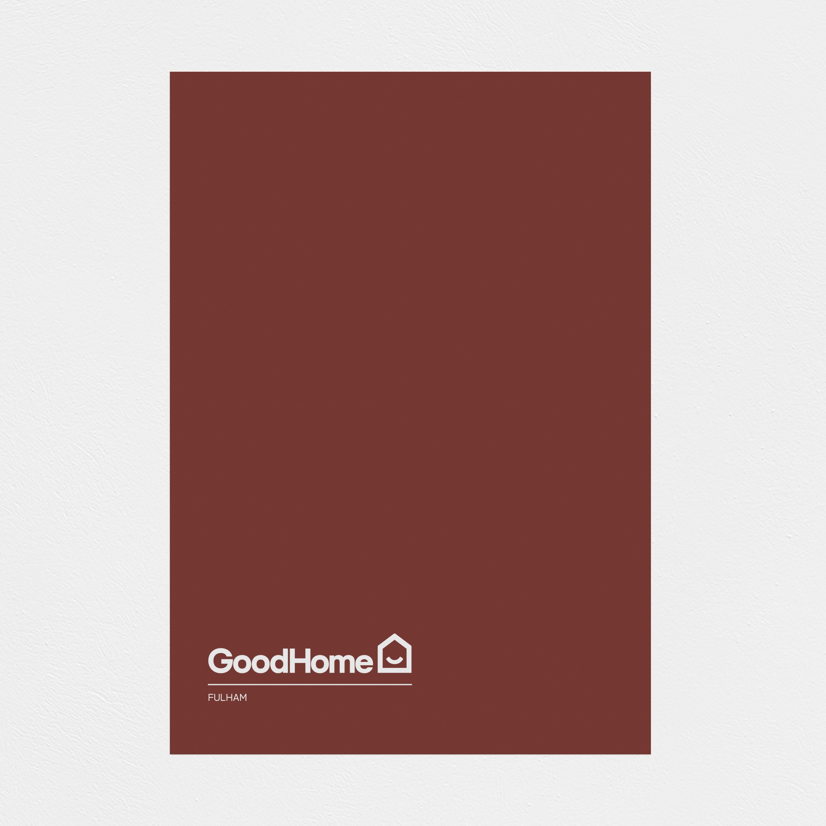 GoodHome Fulham Flat matt Furniture paint, 80ml Tester pot