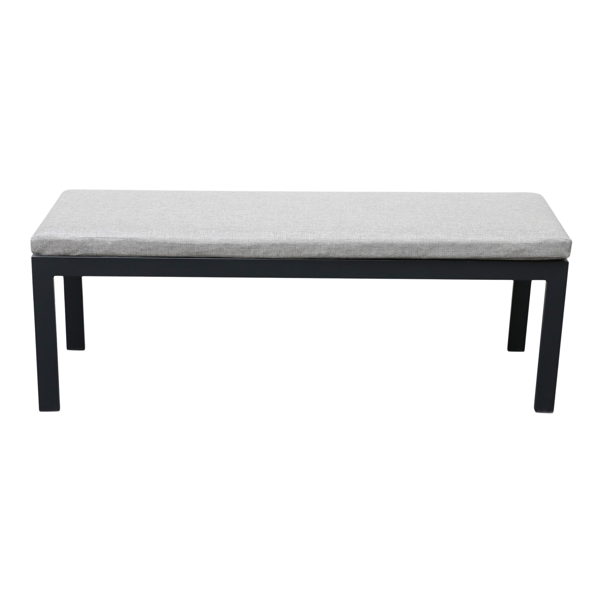 GoodHome Galini Black 10 Seater Modular corner Garden furniture set