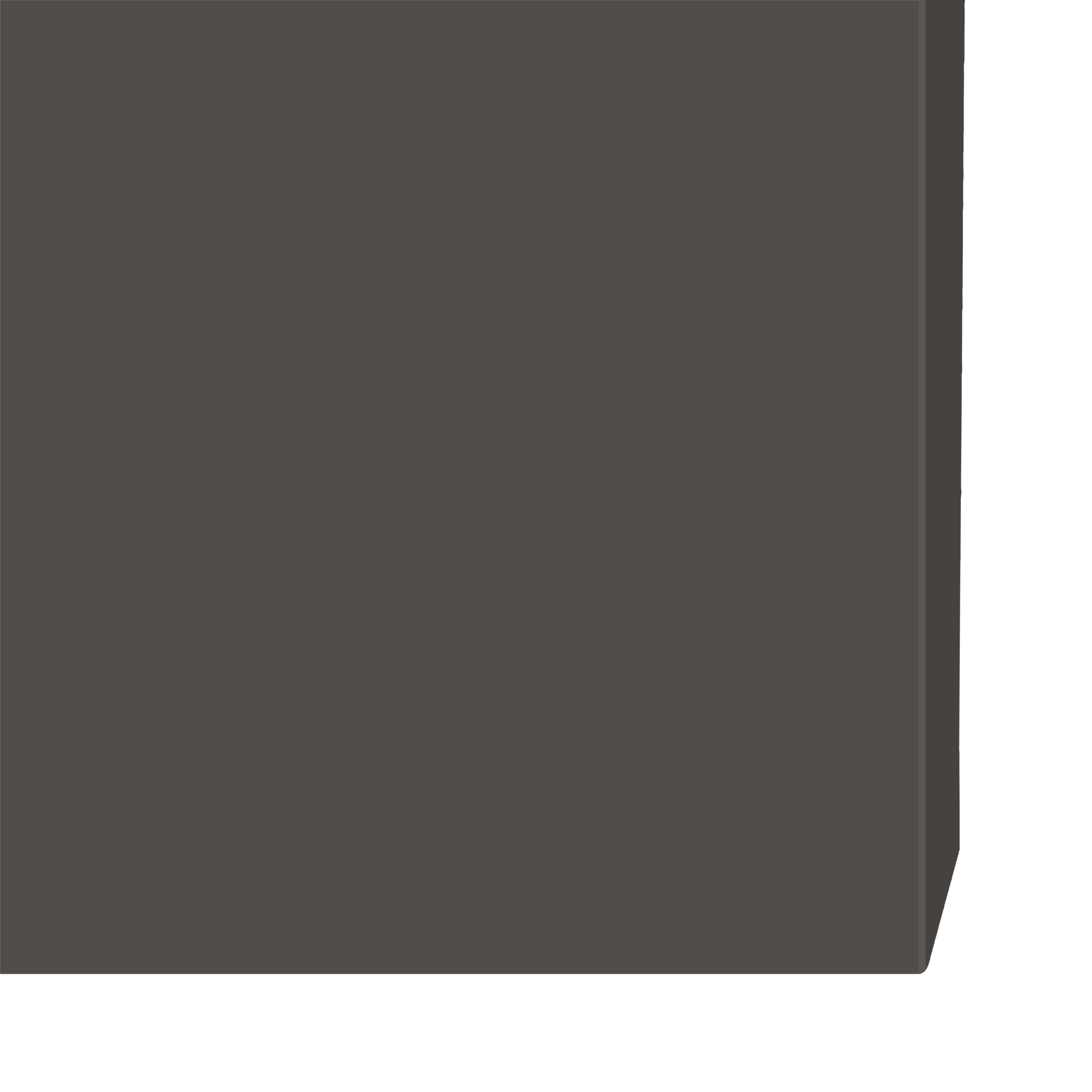 GoodHome Garcinia Gloss anthracite integrated handle Tall larder Cabinet door (W)300mm (H)1467mm (T)19mm