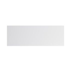 GoodHome Garcinia Gloss light grey Bi-fold Cabinet door (W)1000mm (H)356mm (T)19mm