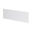 GoodHome Garcinia Gloss light grey Bi-fold Cabinet door (W)1000mm (H)356mm (T)19mm